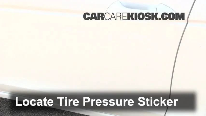 2011 Honda Accord LX 2.4L 4 Cyl. Tires & Wheels Check Tire Pressure